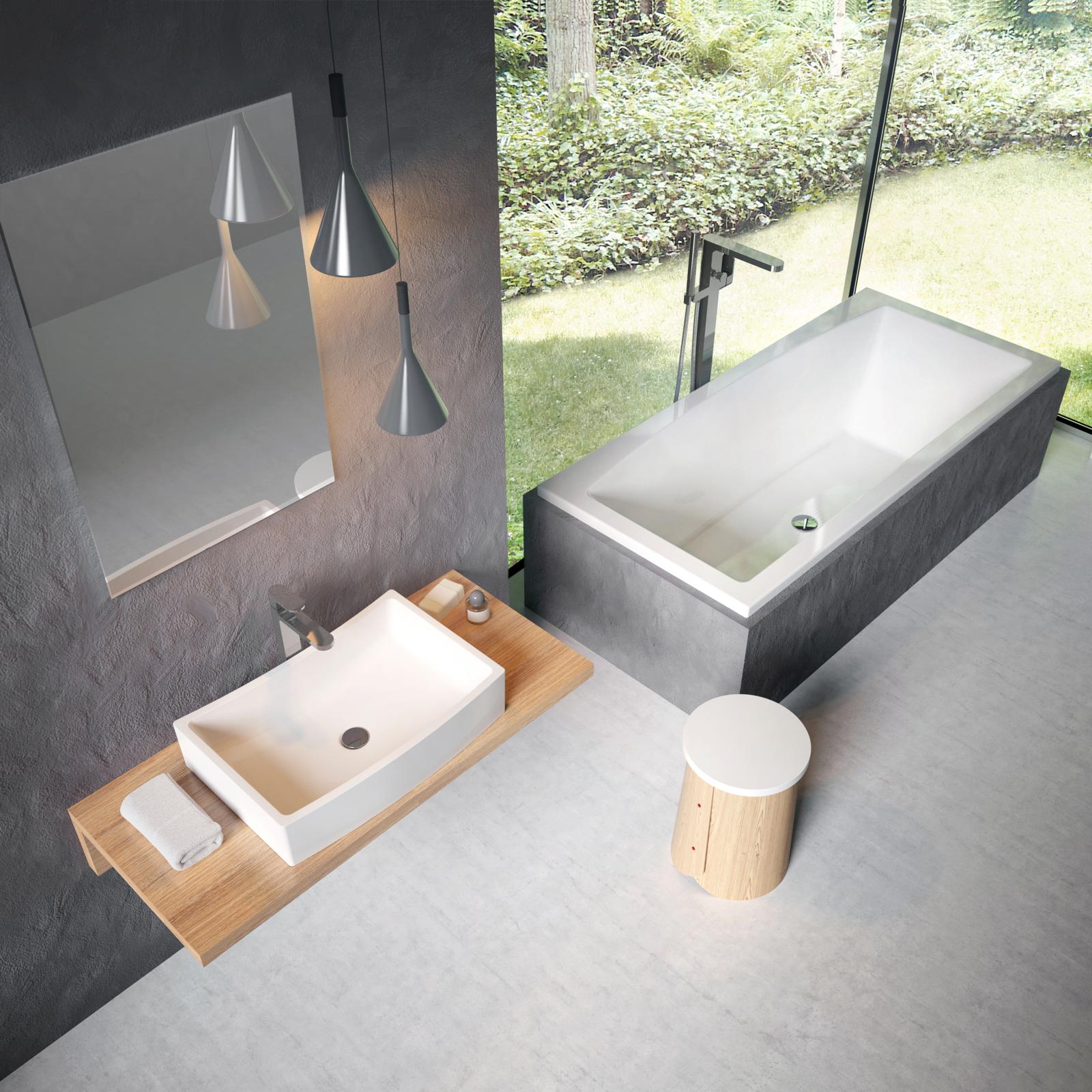 A Formy 01 kád a RAVAK egyik legkedveltebb minimalista stílusú kádja. A hozzá illő mosdó és mosdópult nagyon harmonikus, letisztult megjelentést garantál.