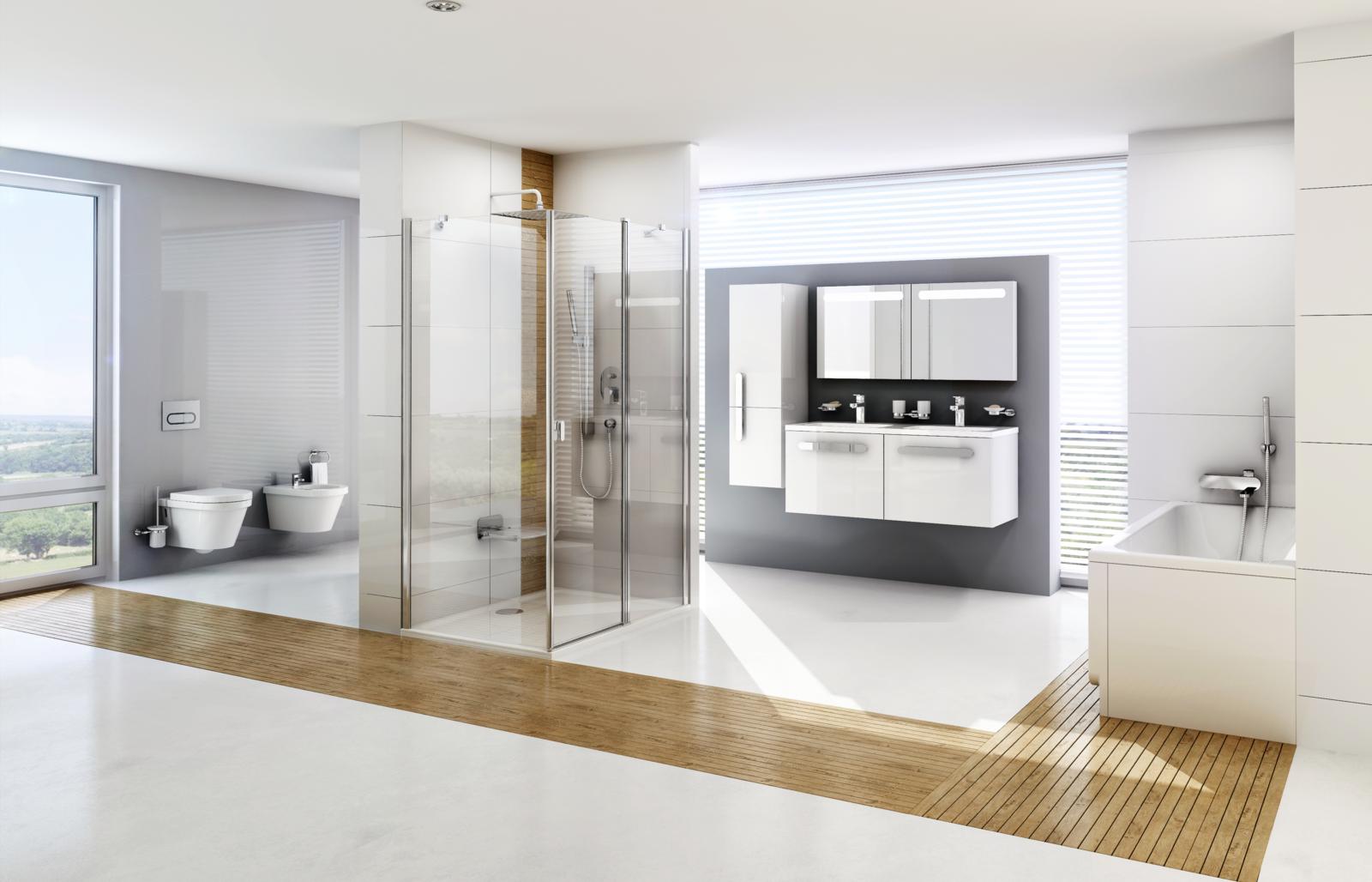 A RAVAK koncepciói teljeskörű fürdőszoba megoldásokat kínálnak.