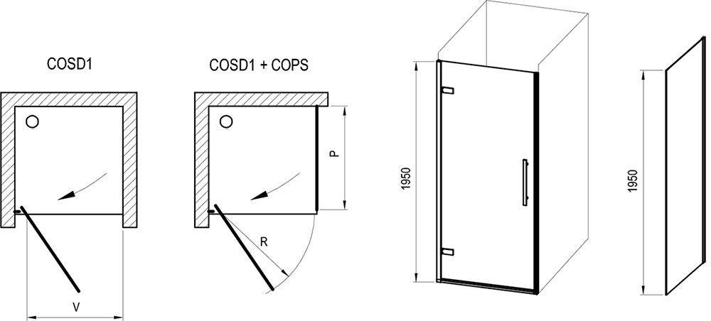 Cool! COSD1 + COPS zuhanykabin