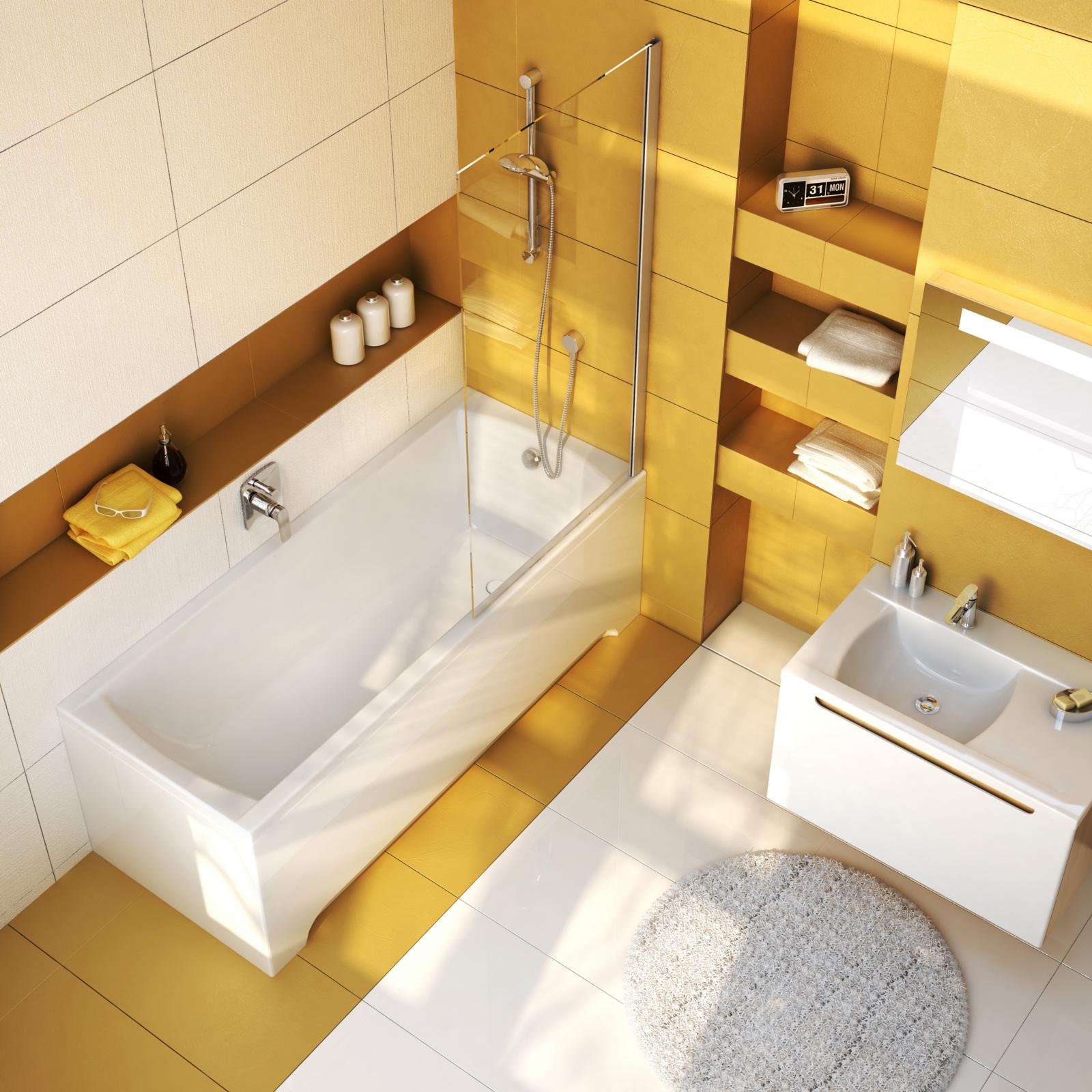 A Classic fürdőkád letisztult, időtálló formatervezése harmóniát csempész a fürdőszobába.