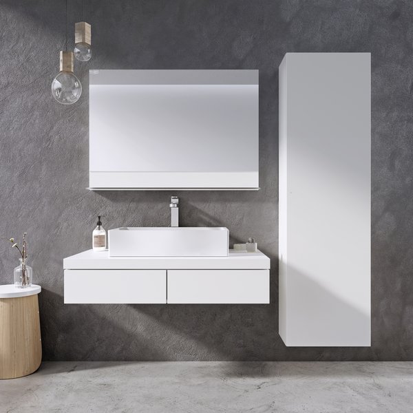 Az új Formy fürdőszobabútor szett összehangoltsága a modern és kifinomult fürdőszobastílust képviseli. Ön mit szól az új tükörhöz? 