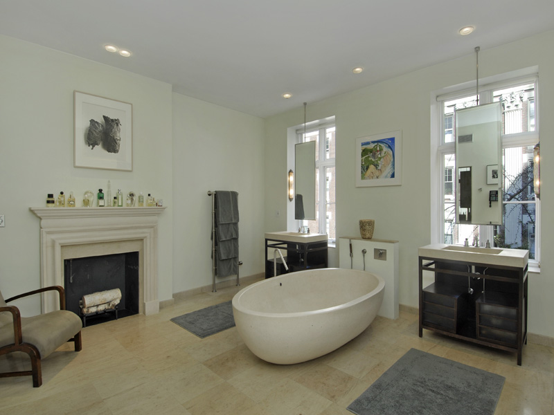 Így fest Sarah Jessica Parker manhattani lakásának fürdőszobája a különlegesen egyedi szabadon álló káddal