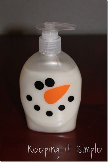 Karácsonyi szappantartó, mosolygó hóember - a gyerekek kedvence a fürdőszobában!