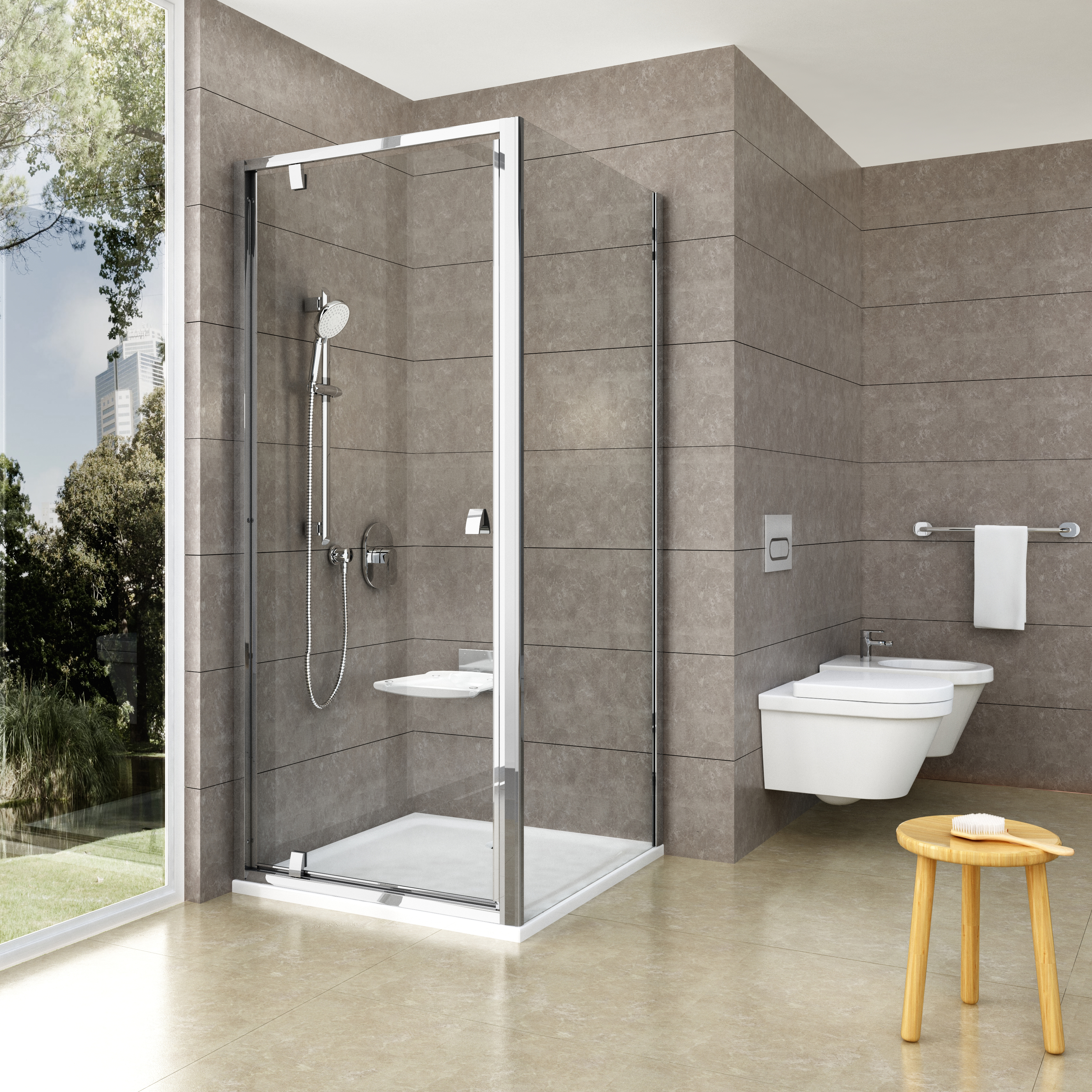 A RAVAK zuhanykabin minden fürdőszobába tökéletes megoldás