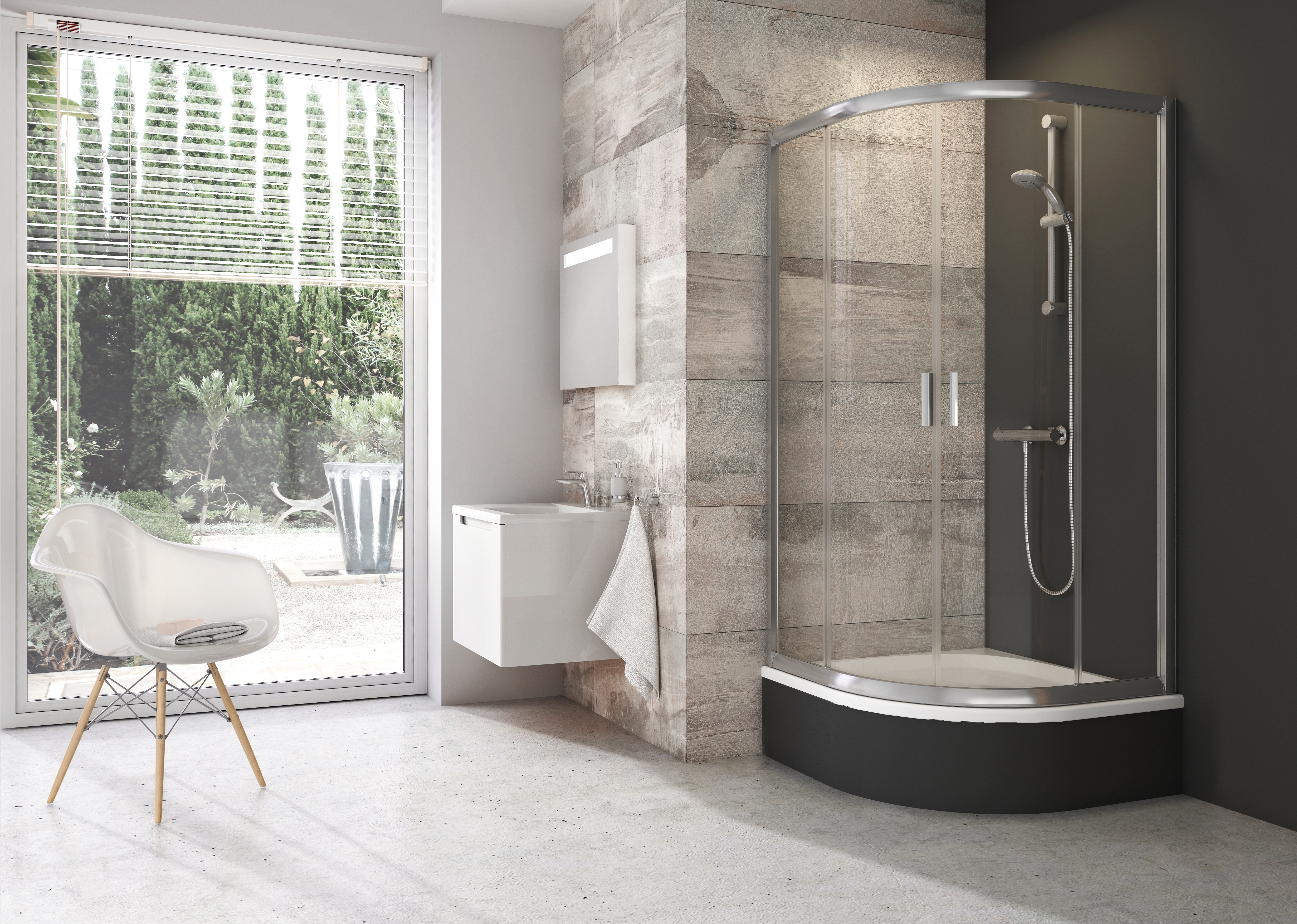 Blix zuhanykabinunk bármely fürdőszoba kifinomult és modern darabja lehet.