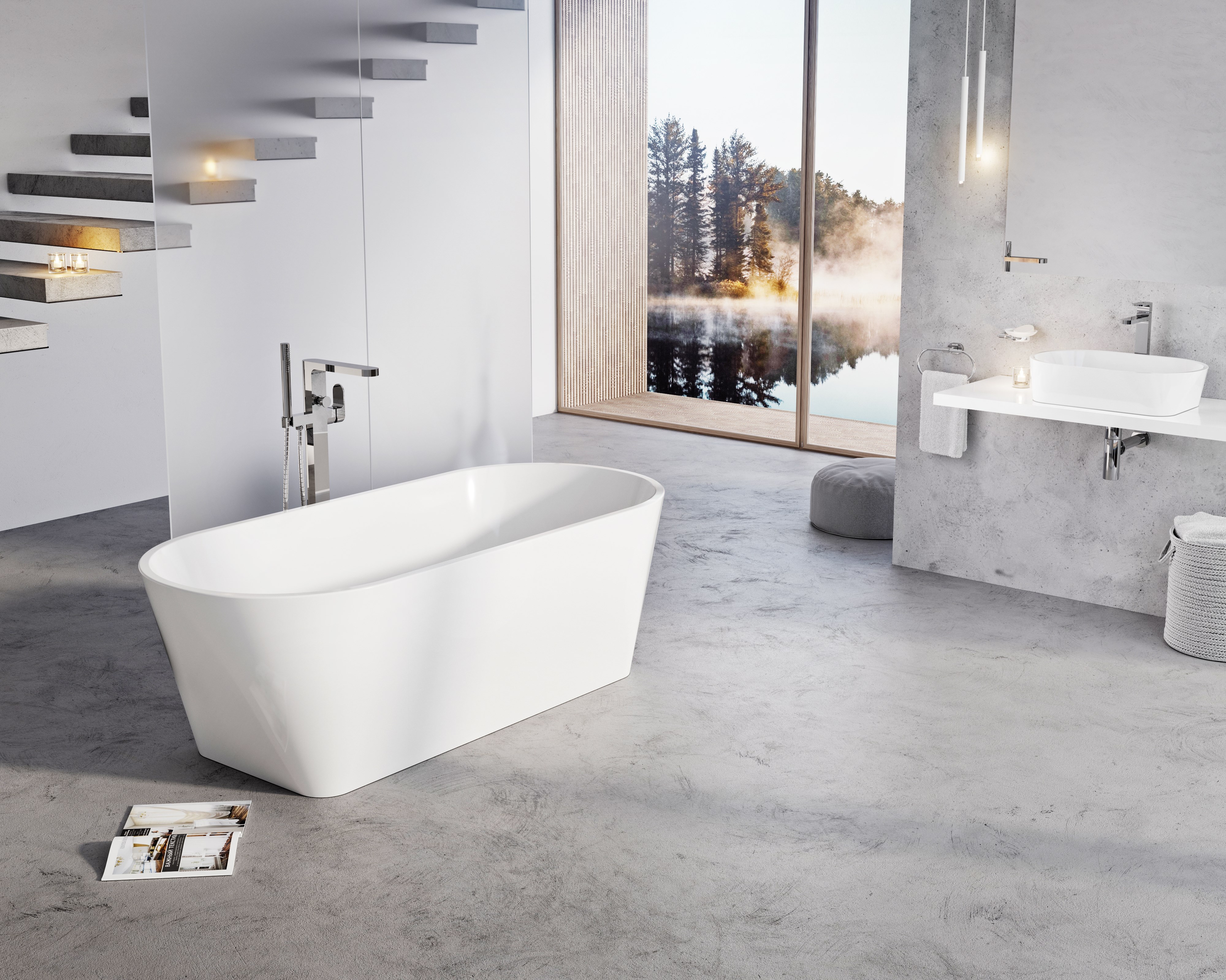 A Solo kád eleganciája a nemzetközi fürdőszobapiacon is elismerést szerzett.